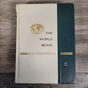 Vintage 1960 World Book Encyclopedia Volume 3 Letter C History Hardcover